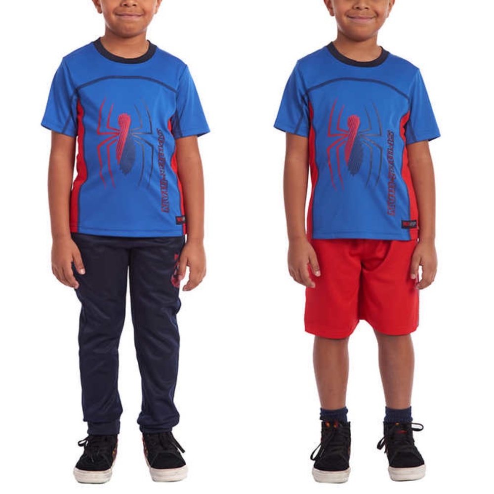 Spiderman Outfit Set 3-Piece Marvel Size 2T NWT